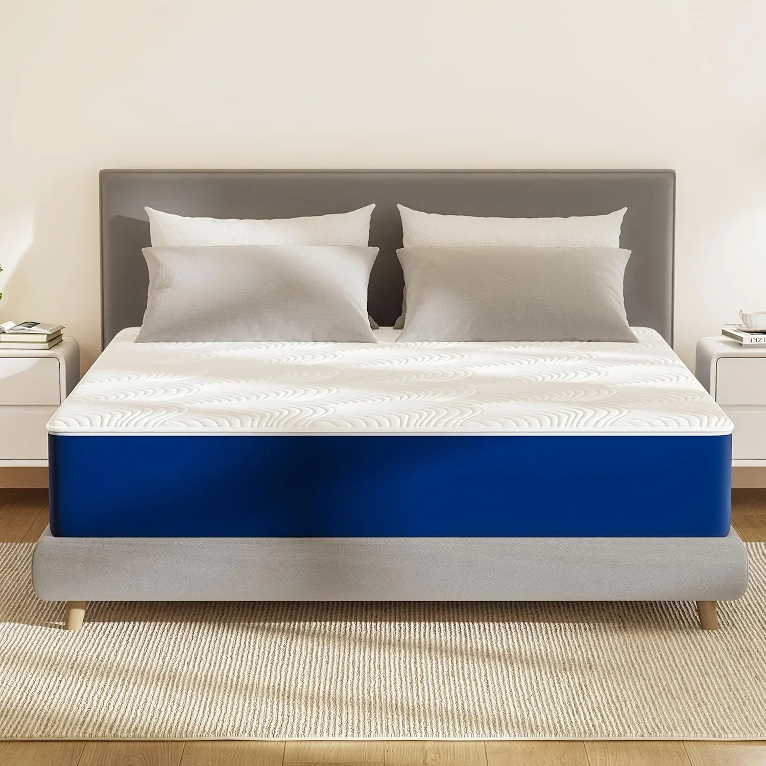 Firm Mattress H3 — 7-Zone Memory Foam, Multi-Layer Support, 21cm or 25cm