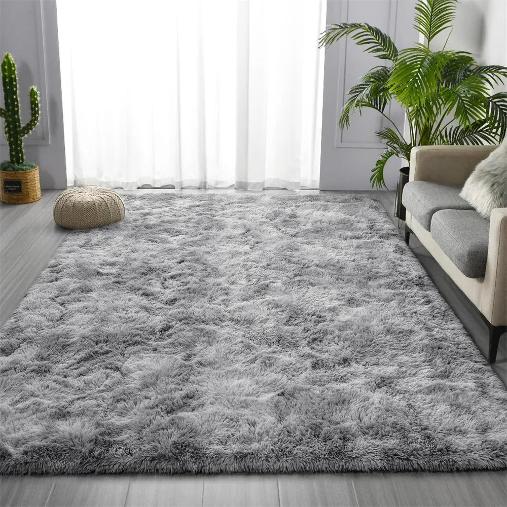 Ultra Shag Area Rug 5ft x 8ft — Fluffy, Soft & Non-Slip for Living Room & Bedroom