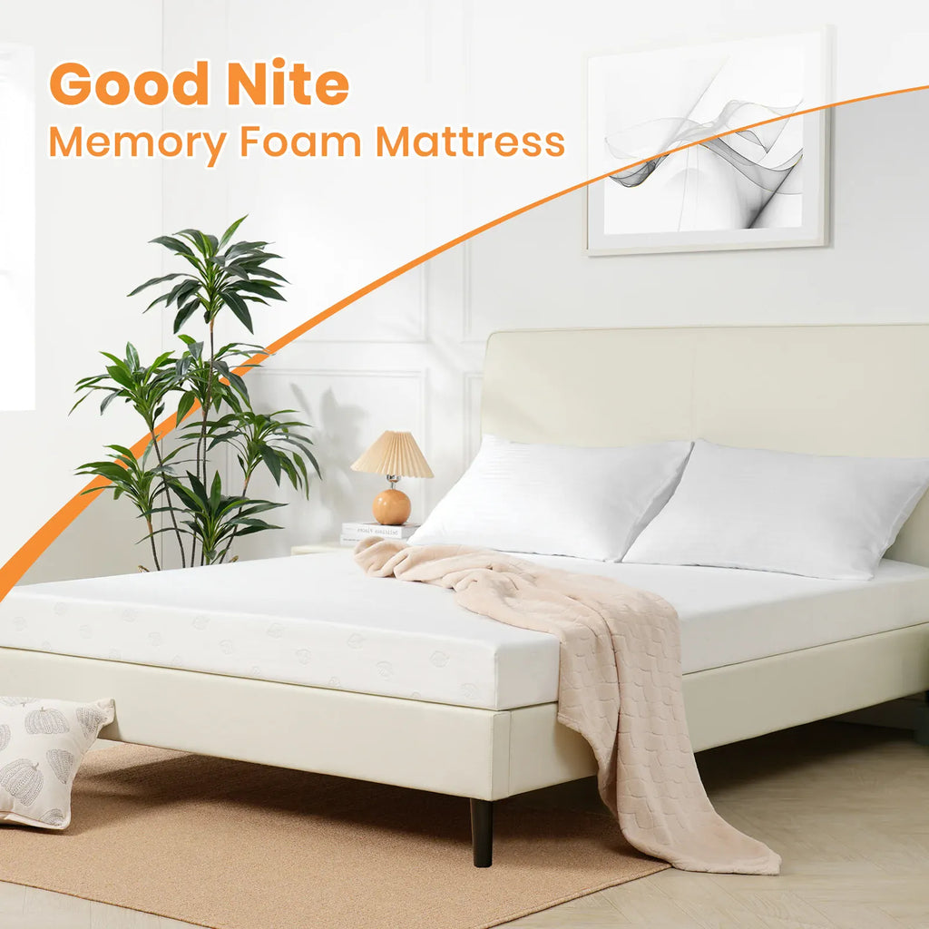 Good Nite Memory Foam Mattress | Single & Double | Medium-Firm Support