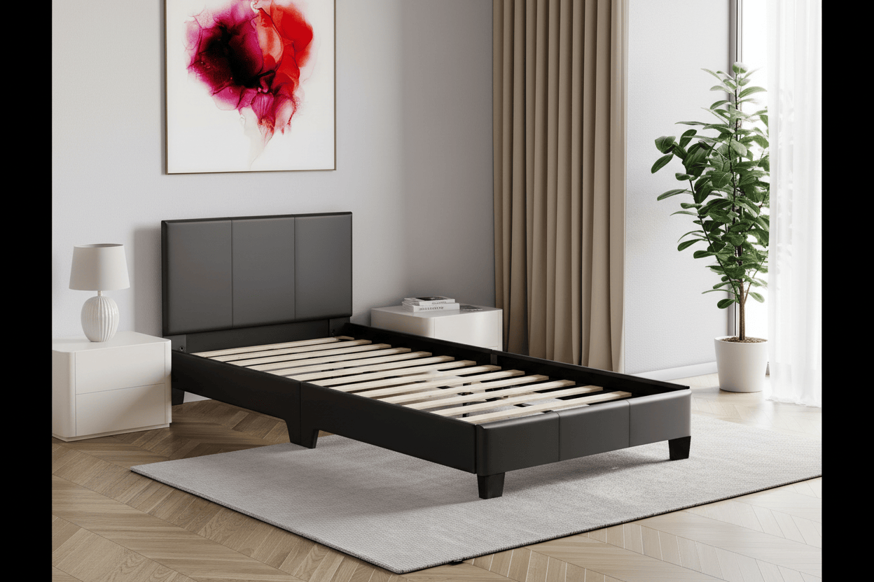 Single Bed Frame - Black
